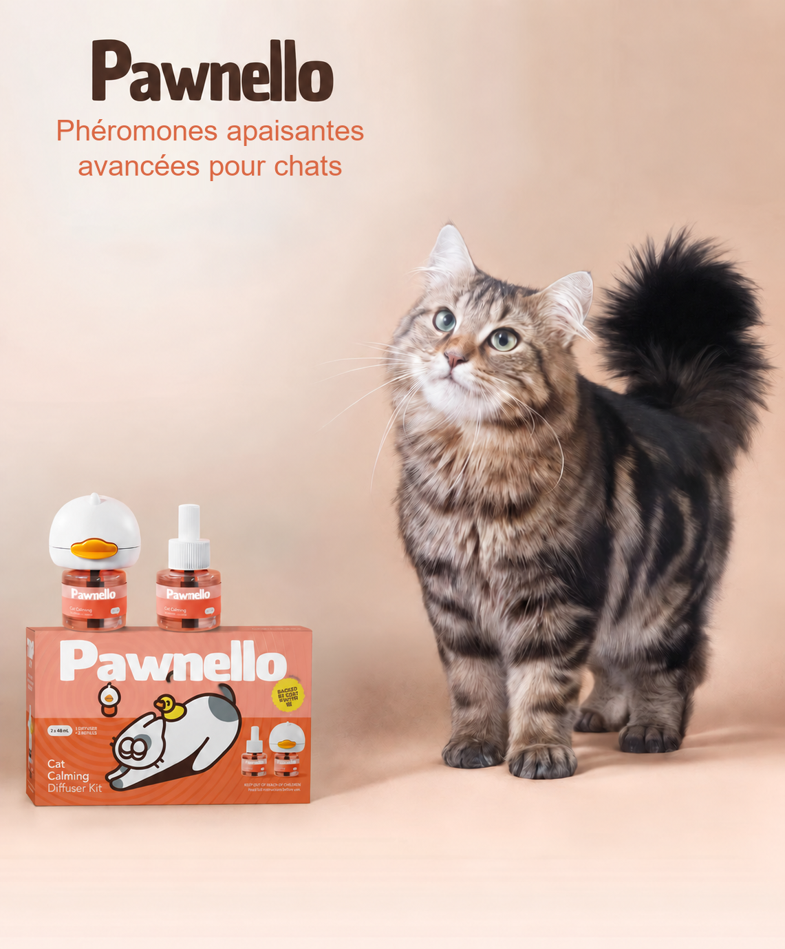 Diffuseur Apaisant Pour Chat | Pawnello Paris